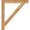 Ekena Millwork Traditional Block Rough Sawn Bracket, Western Red Cedar, 4"W x 36"D x 40"H BKT04X36X40TRA05RWR - alternate 2